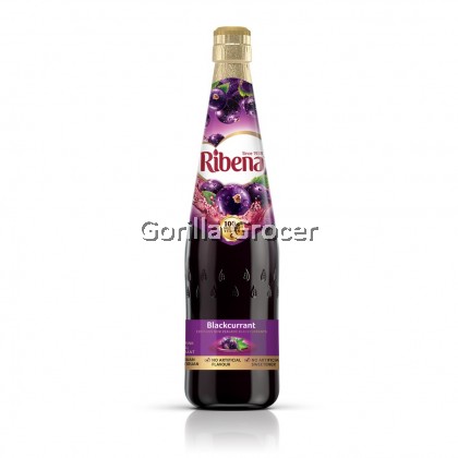 Ribena Blackcurrant Fruit Cordial Drink - 1 Litre